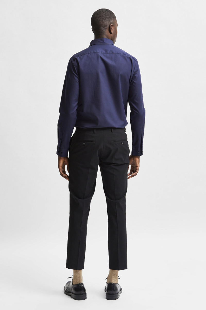 Hemd met lange mouwen - blauw