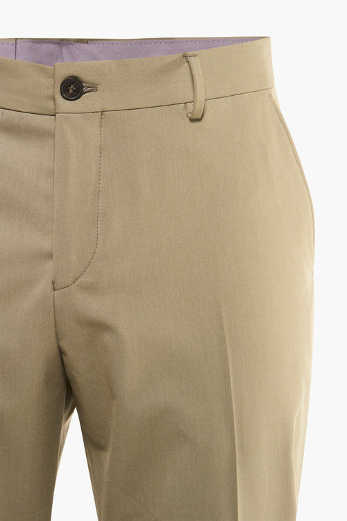 Pantalon de costume Vert - SELECTED
