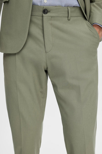 Pantalon de costume Vert - SELECTED