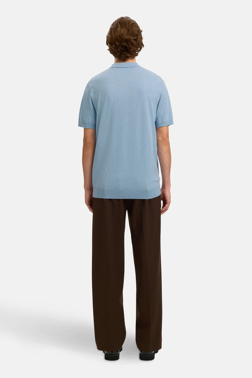 Polo blauw - SELECTED