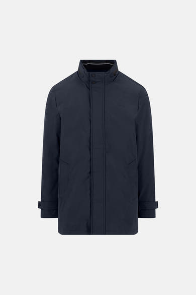 Heren tops jas parka bleu - FYNCH-HATTON