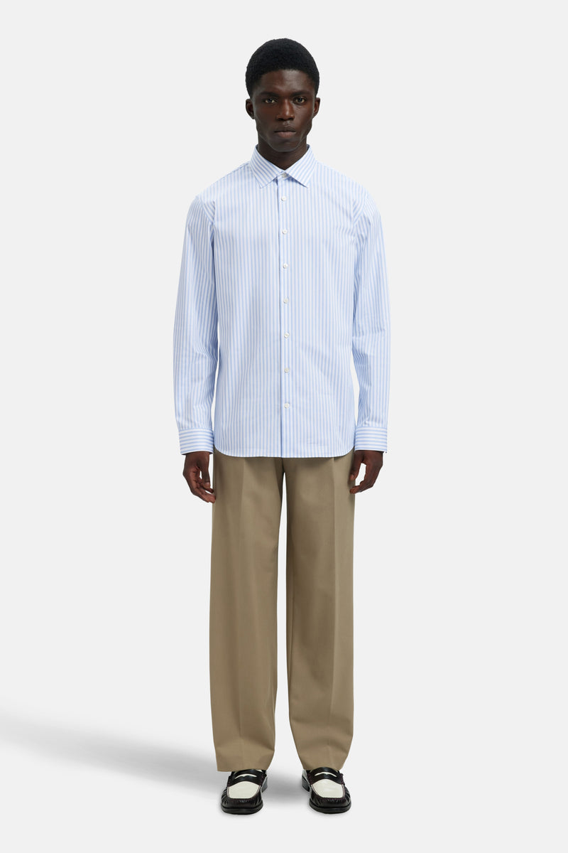 Hemd (lange mouwen) blauw - SELECTED