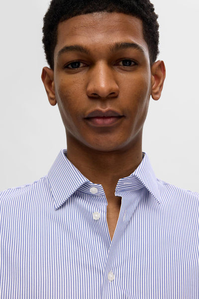Hemd (lange mouwen) Blauw - SELECTED