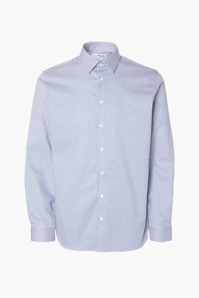 Hemd (lange mouwen) Blauw - SELECTED