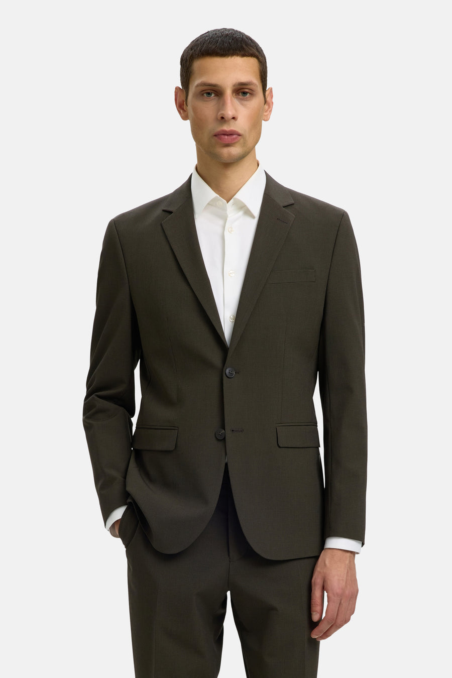Blazer bruin - SELECTED