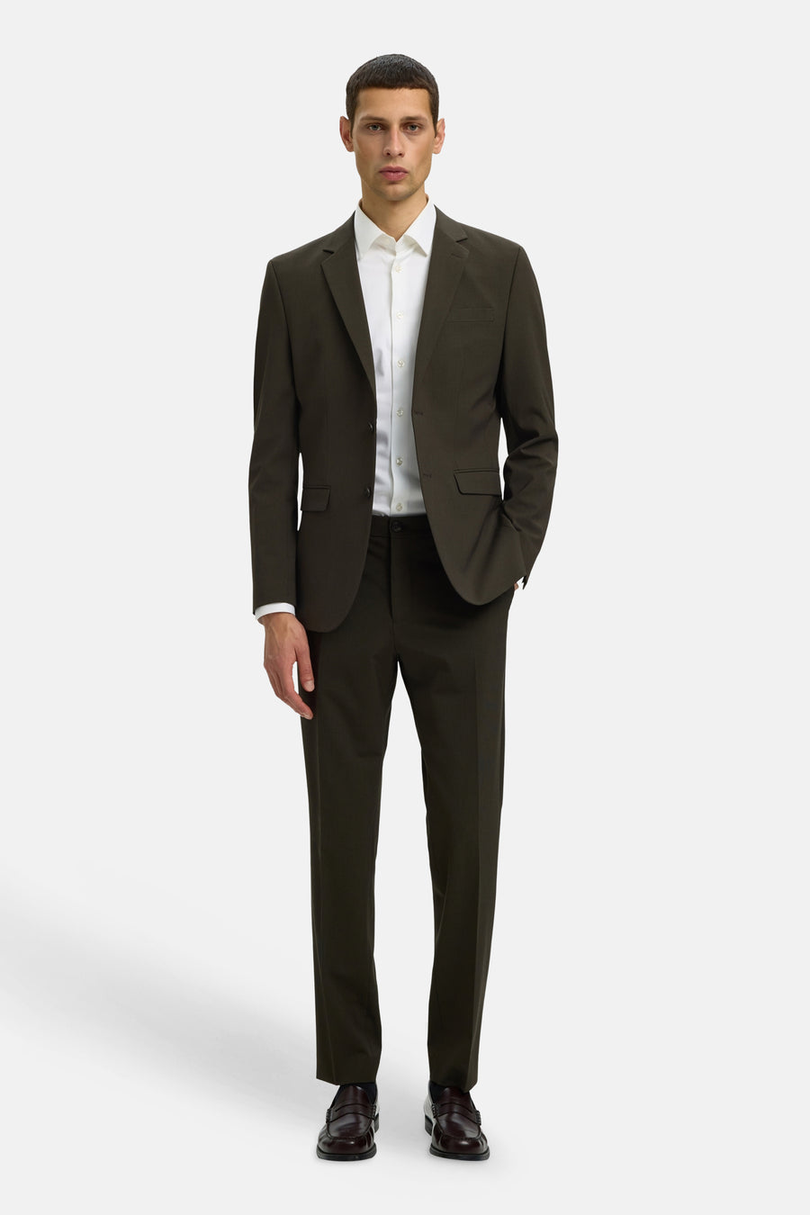 Blazer bruin - SELECTED