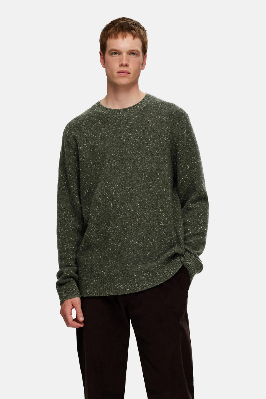 Pull O-hals - Groen