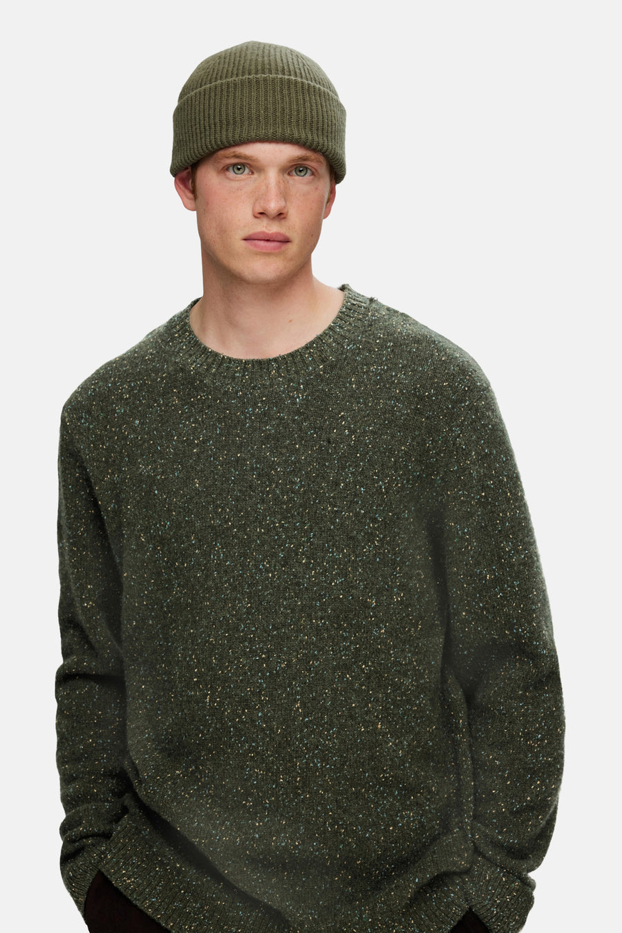 Pull O-hals - Groen