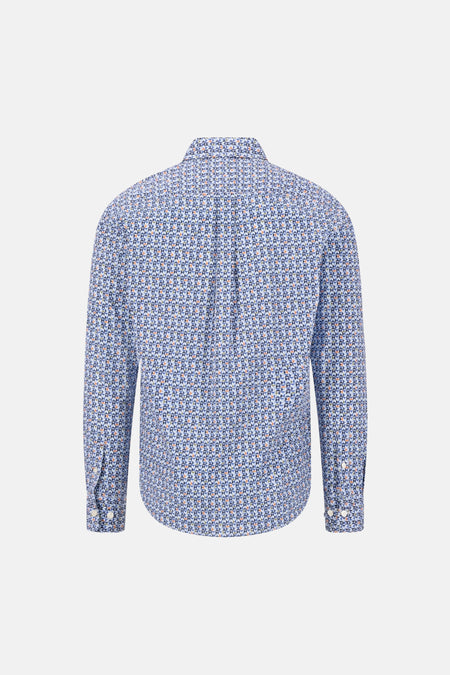Hemd met lange mouwen - Blauw