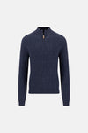 Pull col roulé bleu - FYNCH-HATTON