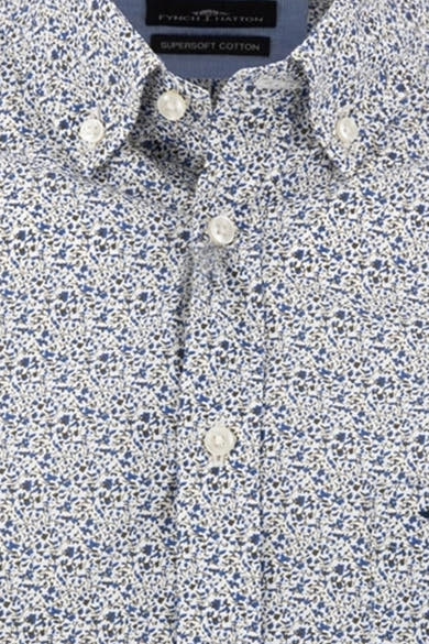 Chemise (manches longues) bleu - FYNCH-HATTON