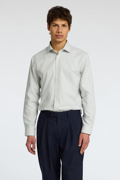 SLHSLIM-ETHAN SHIRT LS SPREAD NOOS