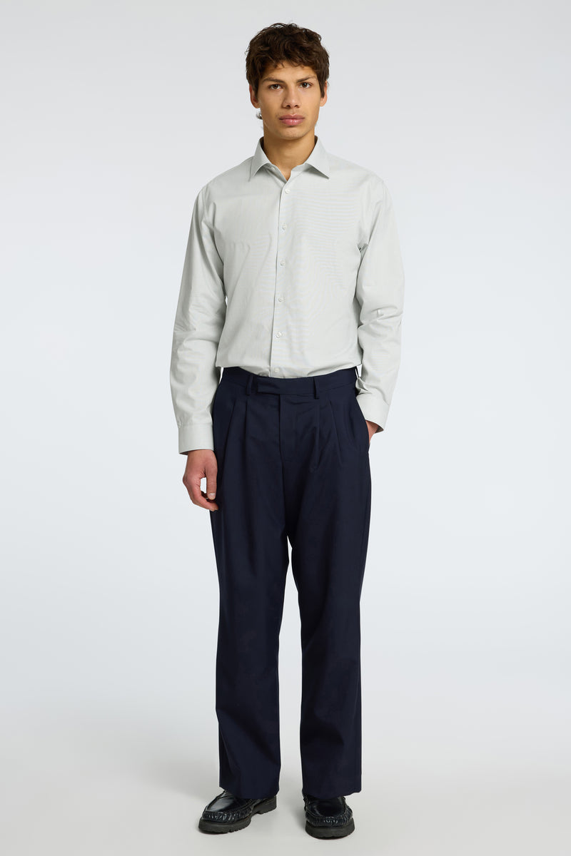 SLHSLIM-ETHAN SHIRT LS SPREAD NOOS