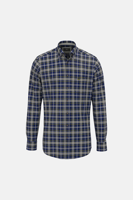 Hemd met lange mouwen - blauw