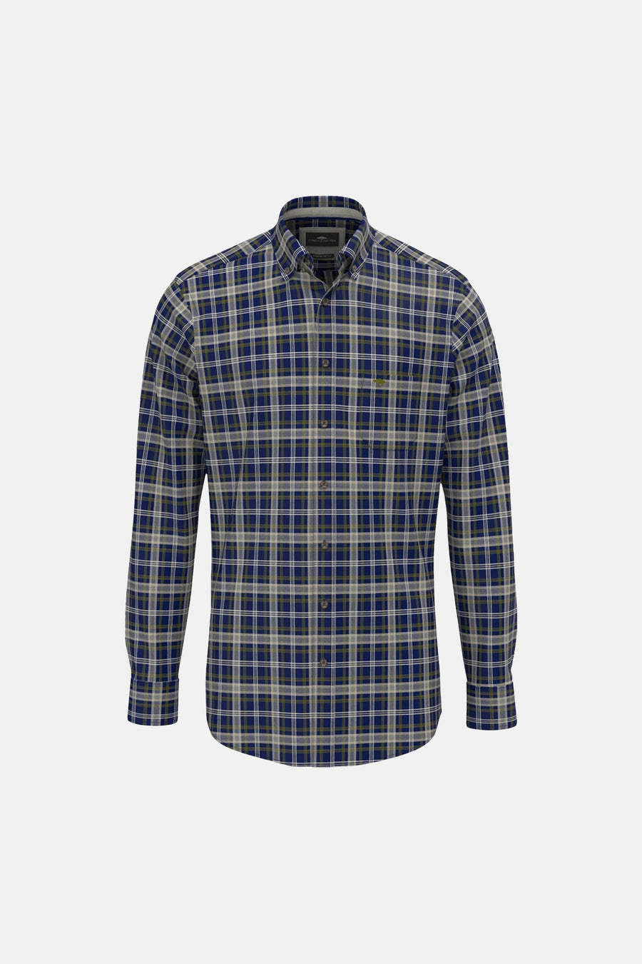 Hemd (lange mouwen) blauw - FYNCH-HATTON