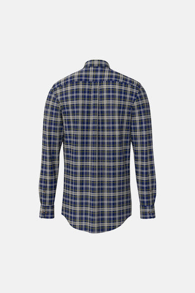 Hemd (lange mouwen) blauw - FYNCH-HATTON