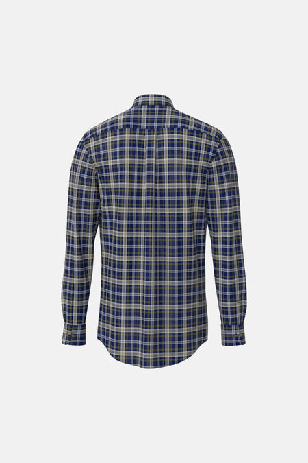 Hemd met lange mouwen - blauw