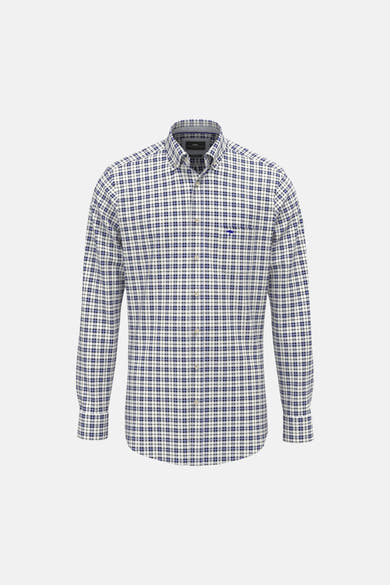Hemd (lange mouwen) blauw - FYNCH-HATTON