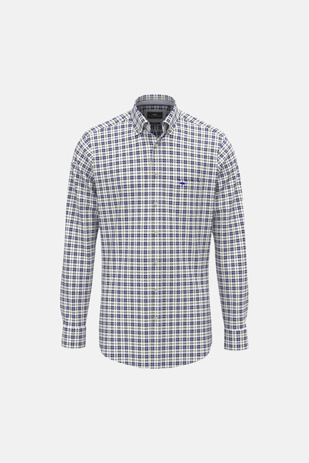 Hemd met lange mouwen - blauw