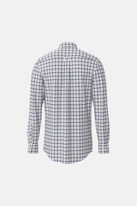 Hemd met lange mouwen - blauw