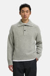 Trui met rolkraag grijs - SELECTED