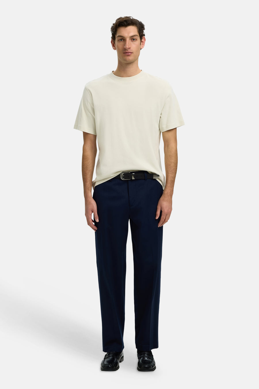 T-shirt (manches courtes) beige - SELECTED