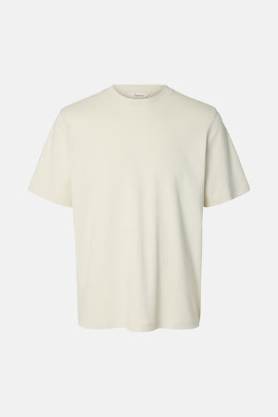 T-shirt (manches courtes) beige - SELECTED