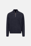 Trui met rolkraag blauw - FYNCH-HATTON