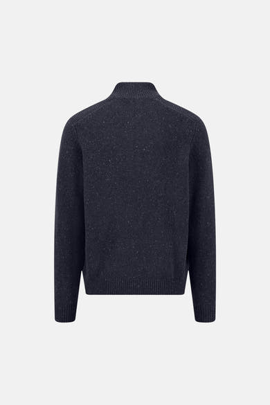 Trui met rolkraag blauw - FYNCH-HATTON