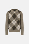 Trui met ronde hals beige - FYNCH-HATTON