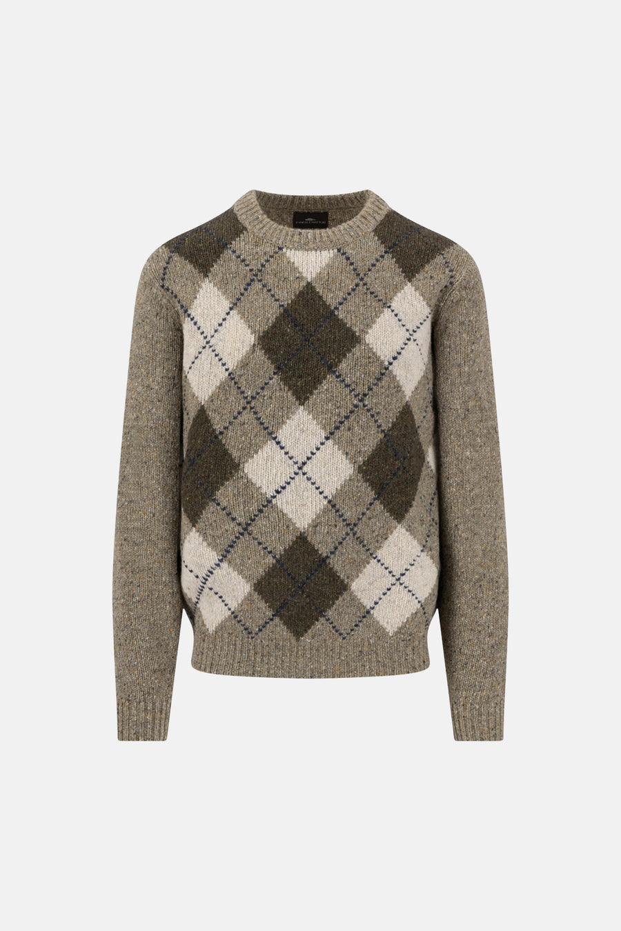 Trui met ronde hals beige - FYNCH-HATTON