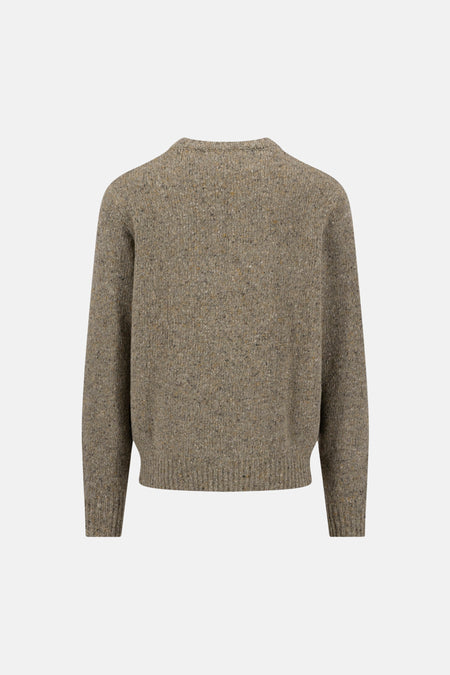 Pull O-hals - Kaki