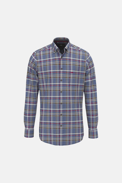 Hemd (lange mouwen) blauw - FYNCH-HATTON