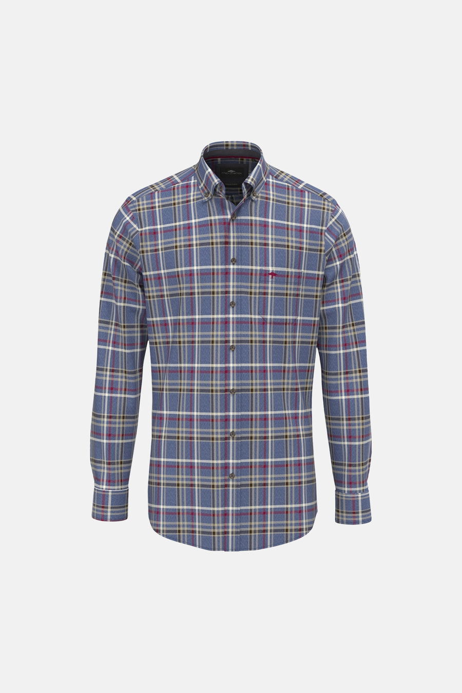 Hemd (lange mouwen) blauw - FYNCH-HATTON
