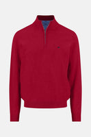 Pull à col roulé - rouge