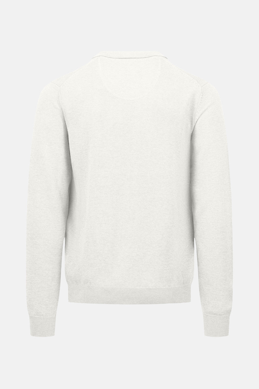 Pull écru de FYNCH-HATTON, en maille fine, vue de dos.
