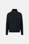 Sweater met kap - blauw