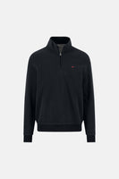 Sweater met kap - blauw