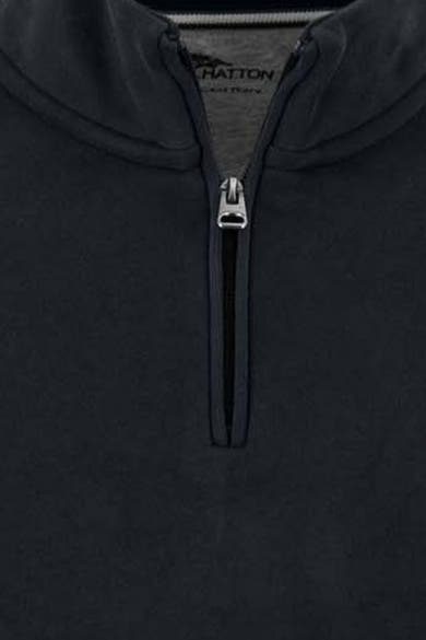 Sweater met kap - blauw