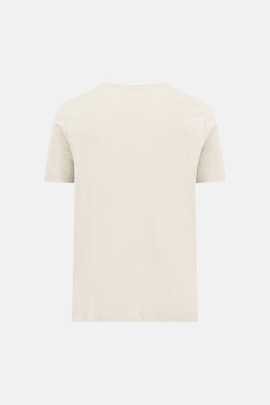 T-shirt met korte mouwen - ecru