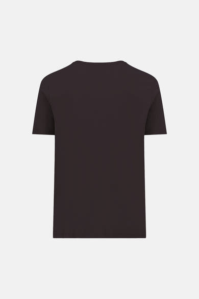 T-shirt met korte mouwen - bruin