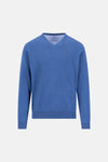 Pull V-hals - blauw
