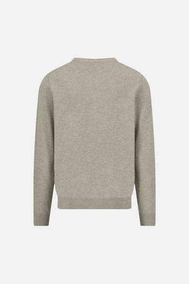 Pull V-hals - beige