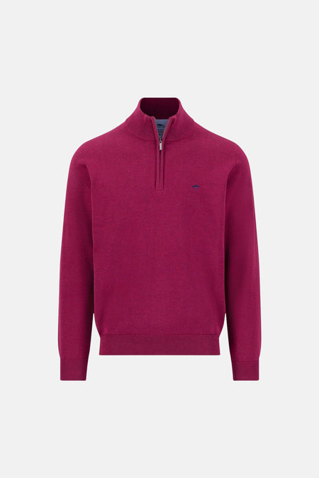 Pull met rolkraag - roze