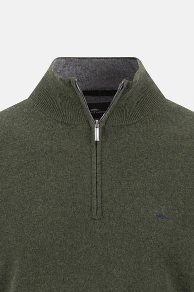 Pull col roulé vert - FYNCH-HATTON