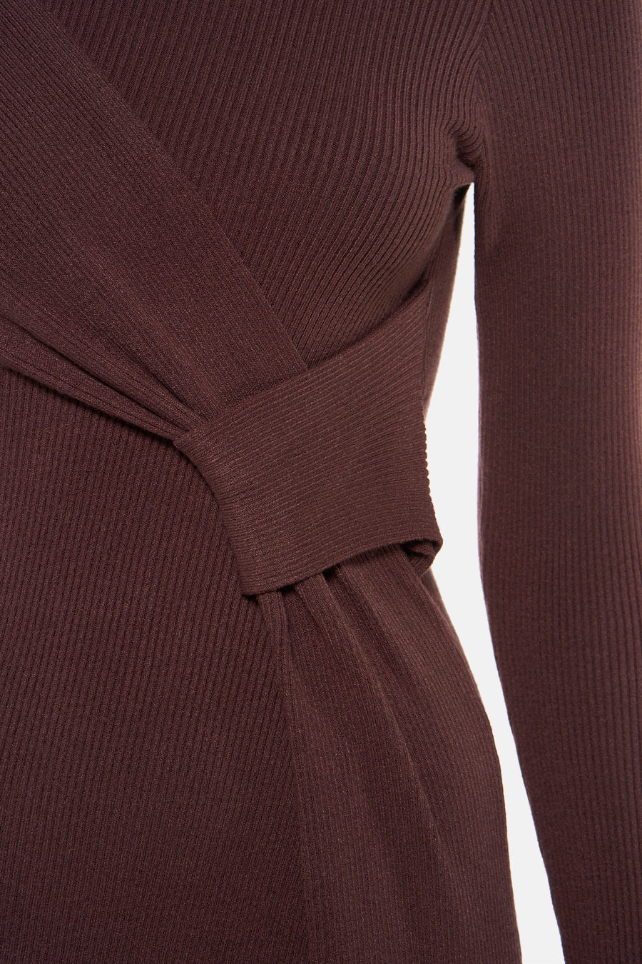 Robe à manches longues - violet