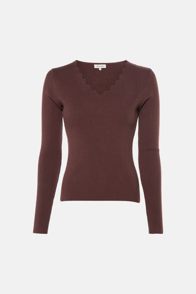 Pull col V - violet