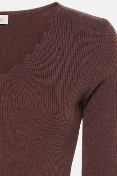 Pull col V - violet