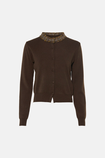 Gilet - bruin
