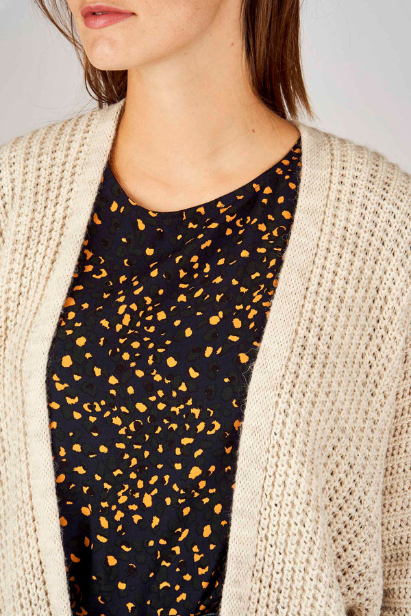 Gilet Beige - Terra di Siena